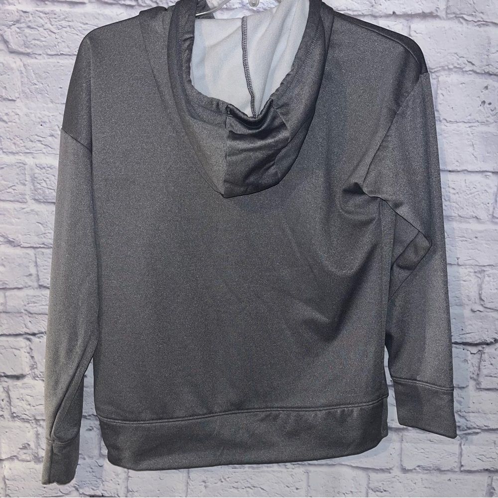 Women’s Grey Under Armour Hoodie sweatshirt small loose cold gear - Picture 2 of 10